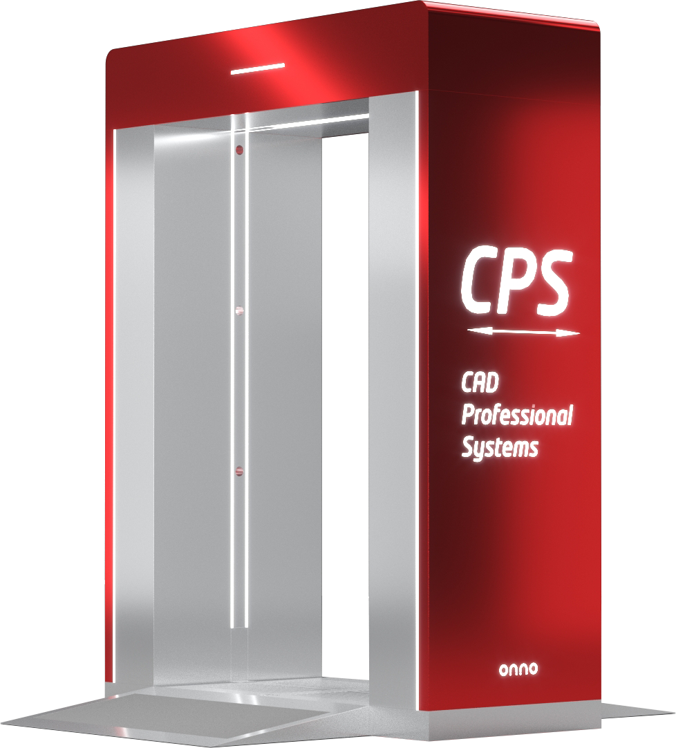 CPS company, disinfection barrier, custom design, logo, size